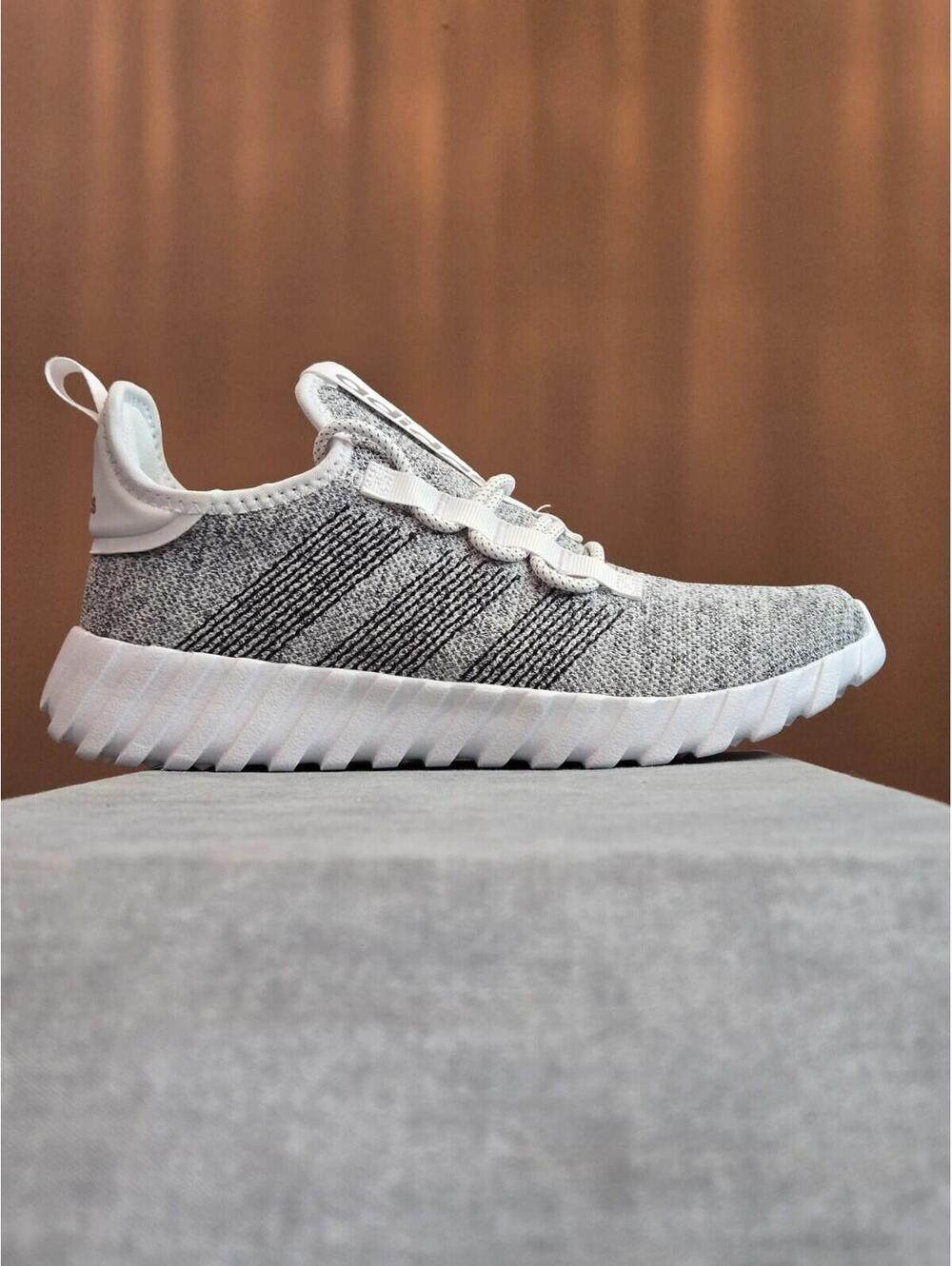 adidas Kaptir Flow - Gray White (ID1452) Size 6Y / Women's 7 NIB